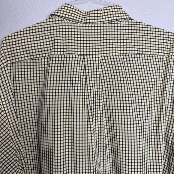 Roundtree & Yorke Mens X-Large Button Down Dress Shirt Long Sleeve - Picture 6 of 12